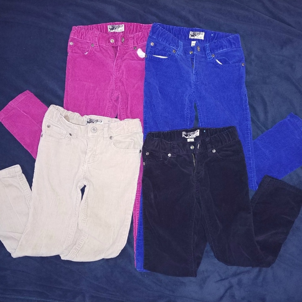 👖 4 pairs corduroy pants bundle